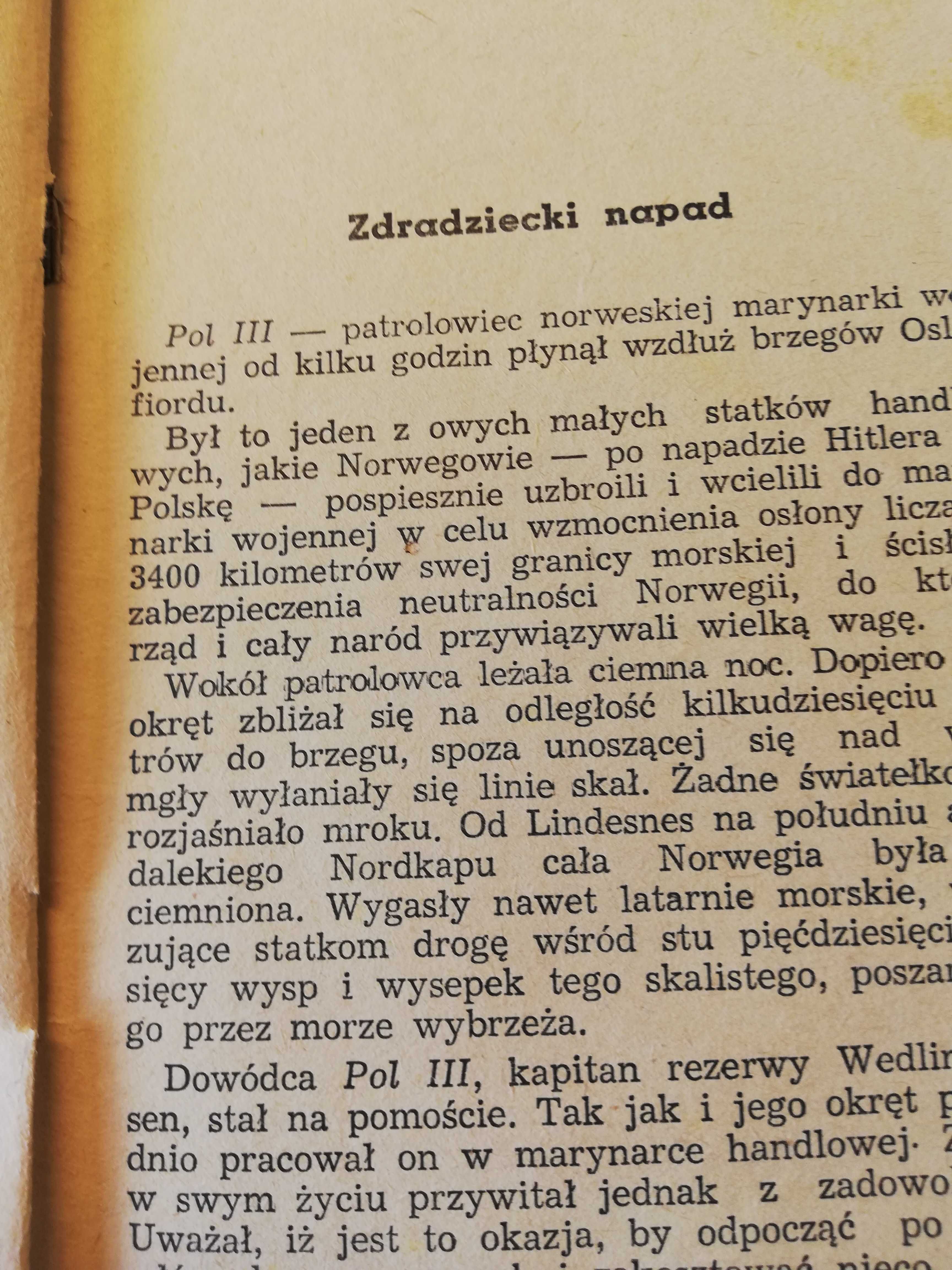 Wybuch w Norsk-Hydro - Wilamowski - wydanie I - 1960 - Żółty Tygrys