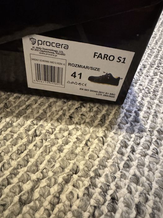 Buty robocze ochronne BHP procera