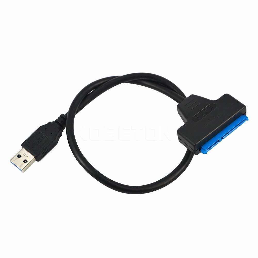 Cabo Adaptador USB 3.0 para Disco Rígido SATA 2,5'' ou 3,5'' HDD/SSD