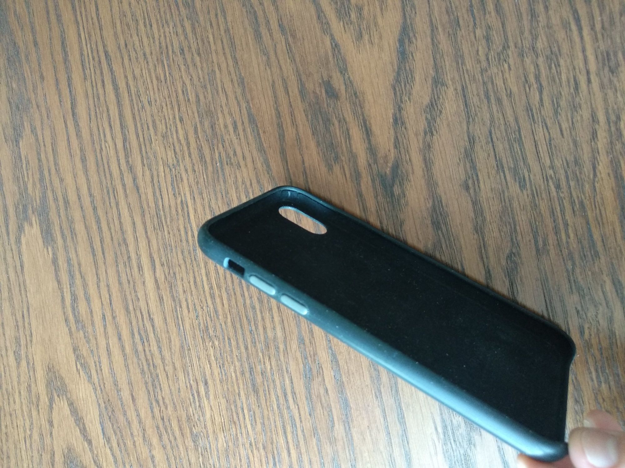 Чехол на айфон Х Max Apple Silicone Case для X Black