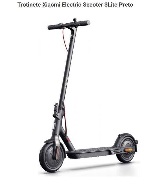 Trotinete eléctrica Xiaomi 3 Lite NOVA NA CAIXA