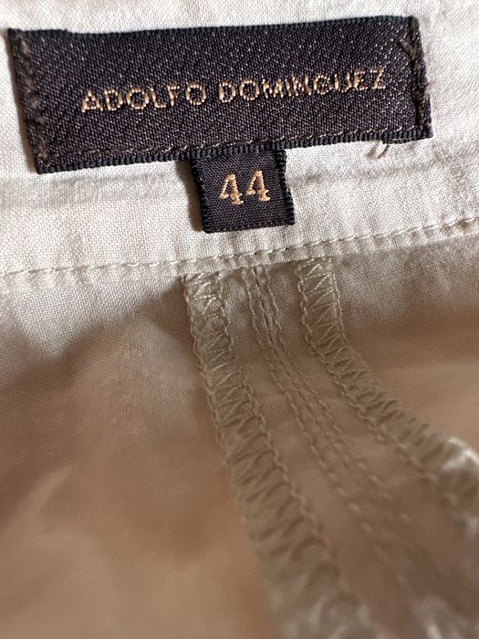 Vestido beje Adolfo Dominguez  44