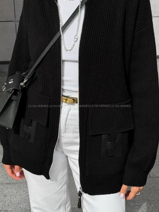 Кофта кардиган Hermes zip