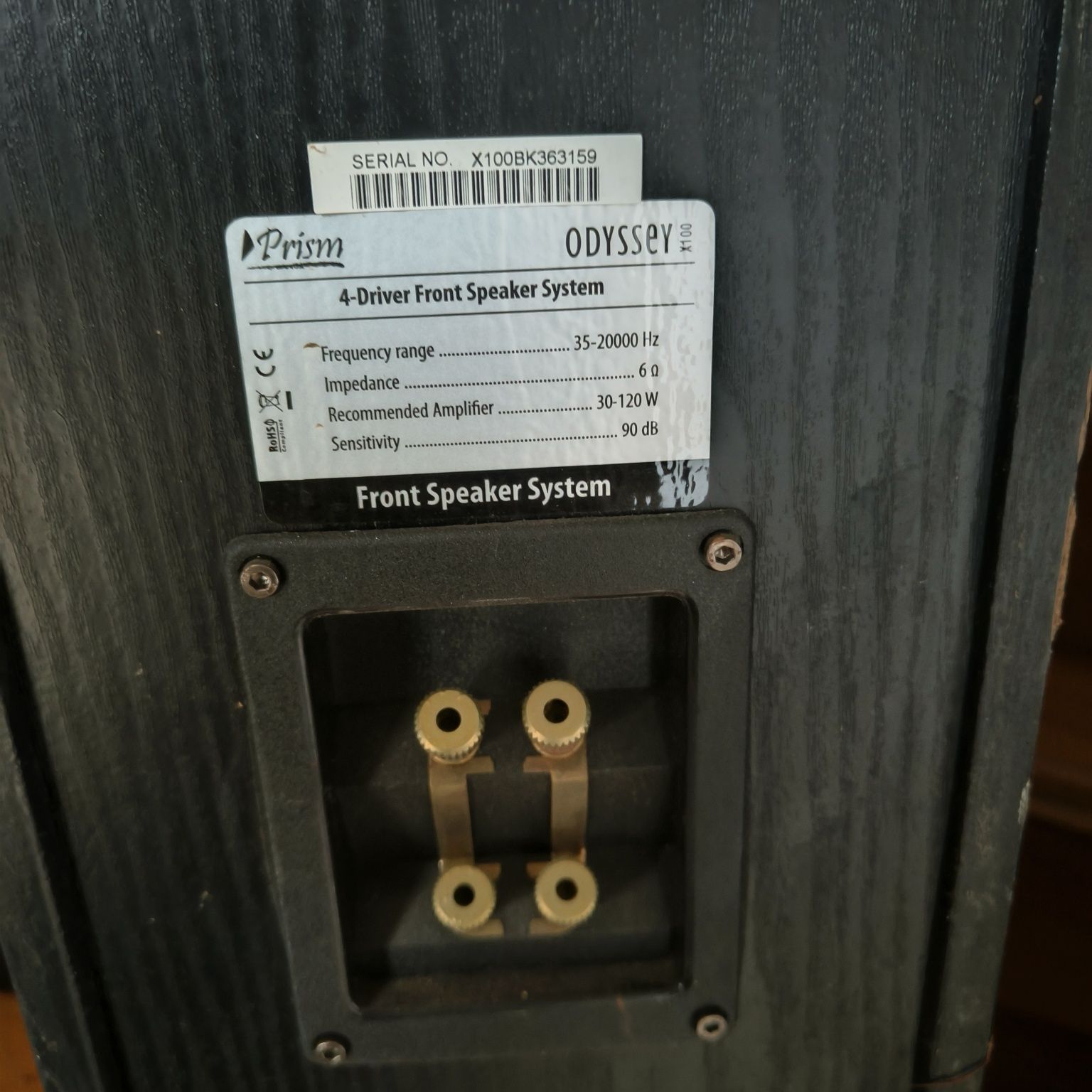 System głośników Prism Audio Odyssey X100