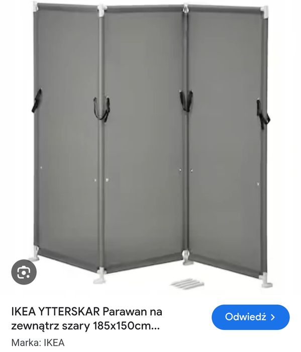 Parawan ikea nowy