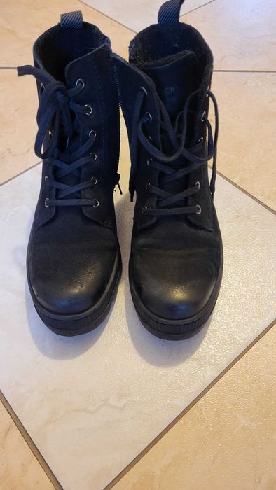 Botki skórzane damskie Lasocki