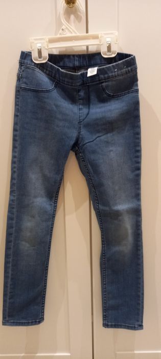 Spodnie jeansowe H&M r. 128