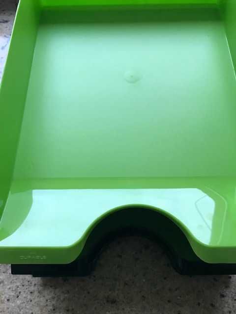 Tacki na dokumenty Durable Basic w zielonym kolorze