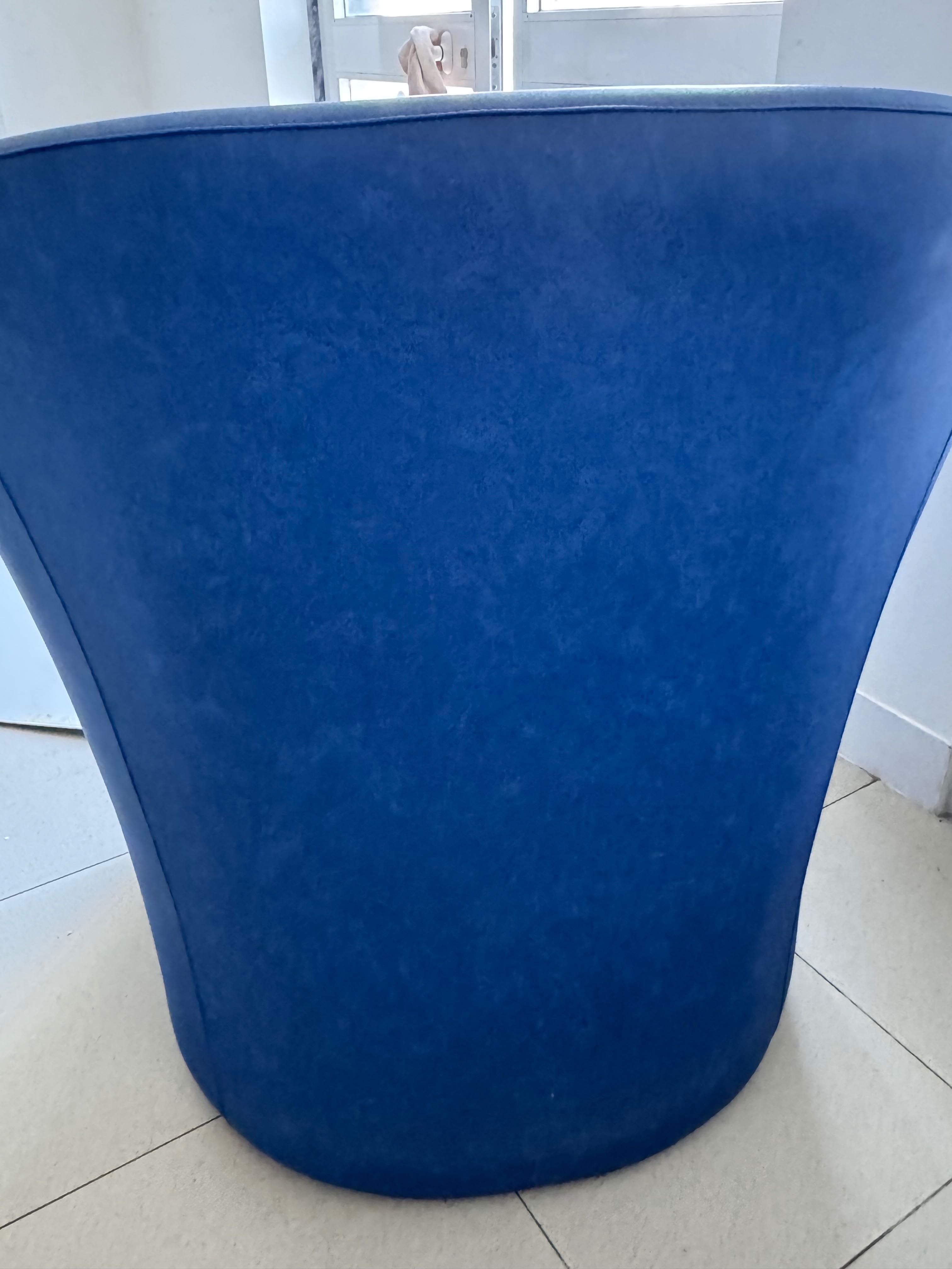 Sofá azul como novo