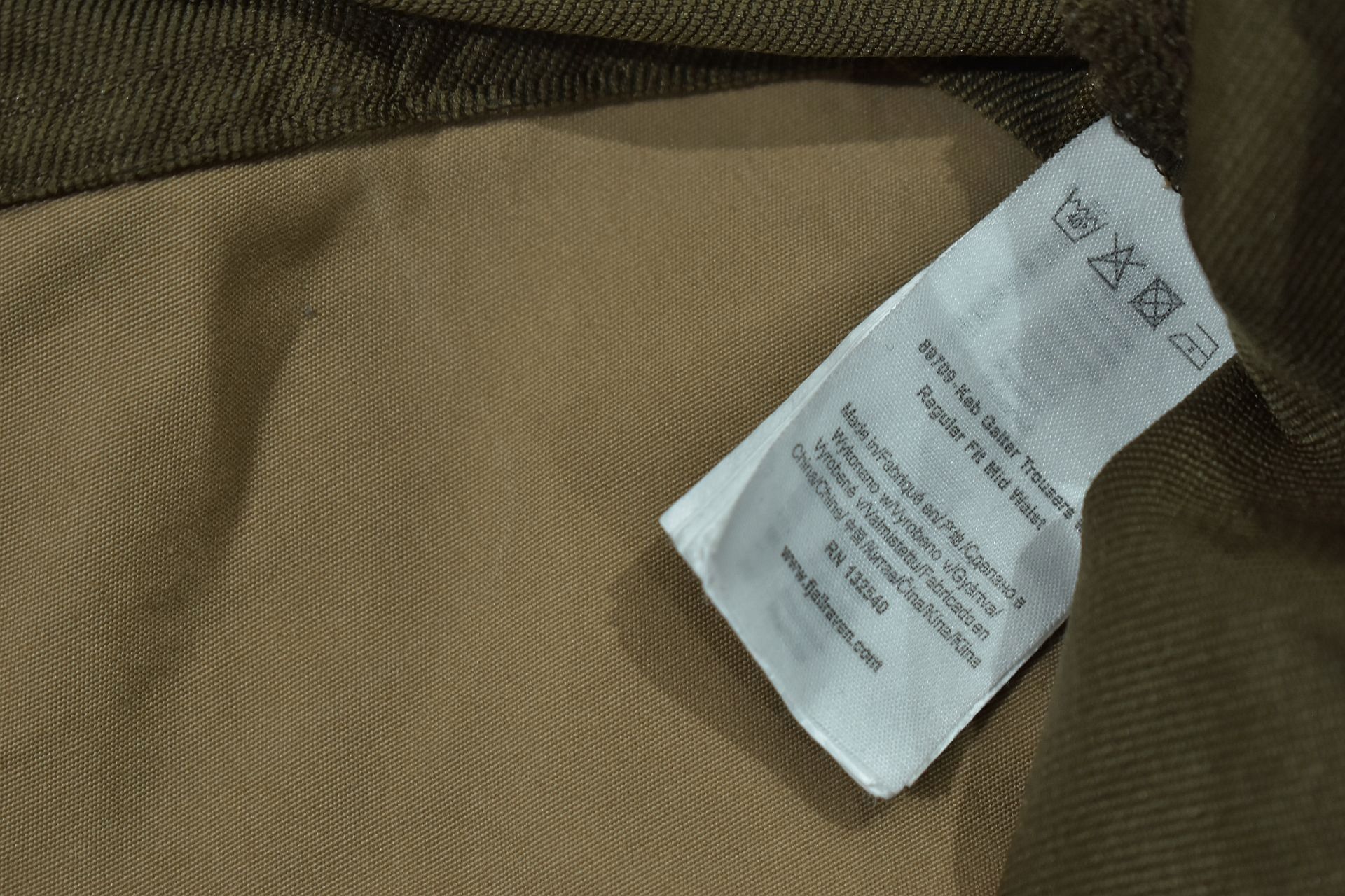 FJALLRAVEN Keb Gaiter Trousers G1000 Damskie Spodnie 36