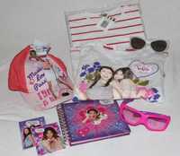 Zestaw Violetta - 8 szt bluzki ,okulary , czapka, notesy ,portmonetka