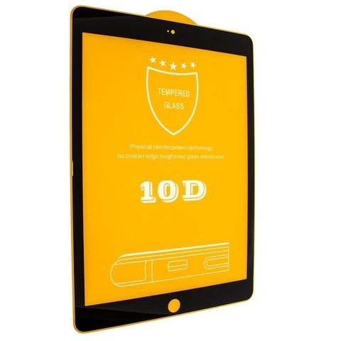 Защитное стекло 10D на iPad 7 8 9 10.2" захисне скло міцне