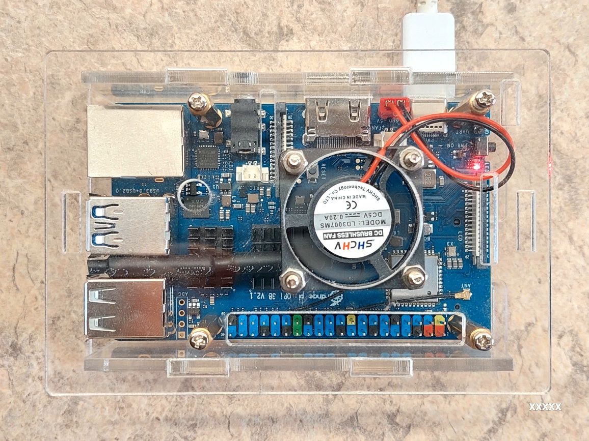 Mikrokomputer Orange Pi 3B 8GB V2.1  + M2 SSD 256 Gb