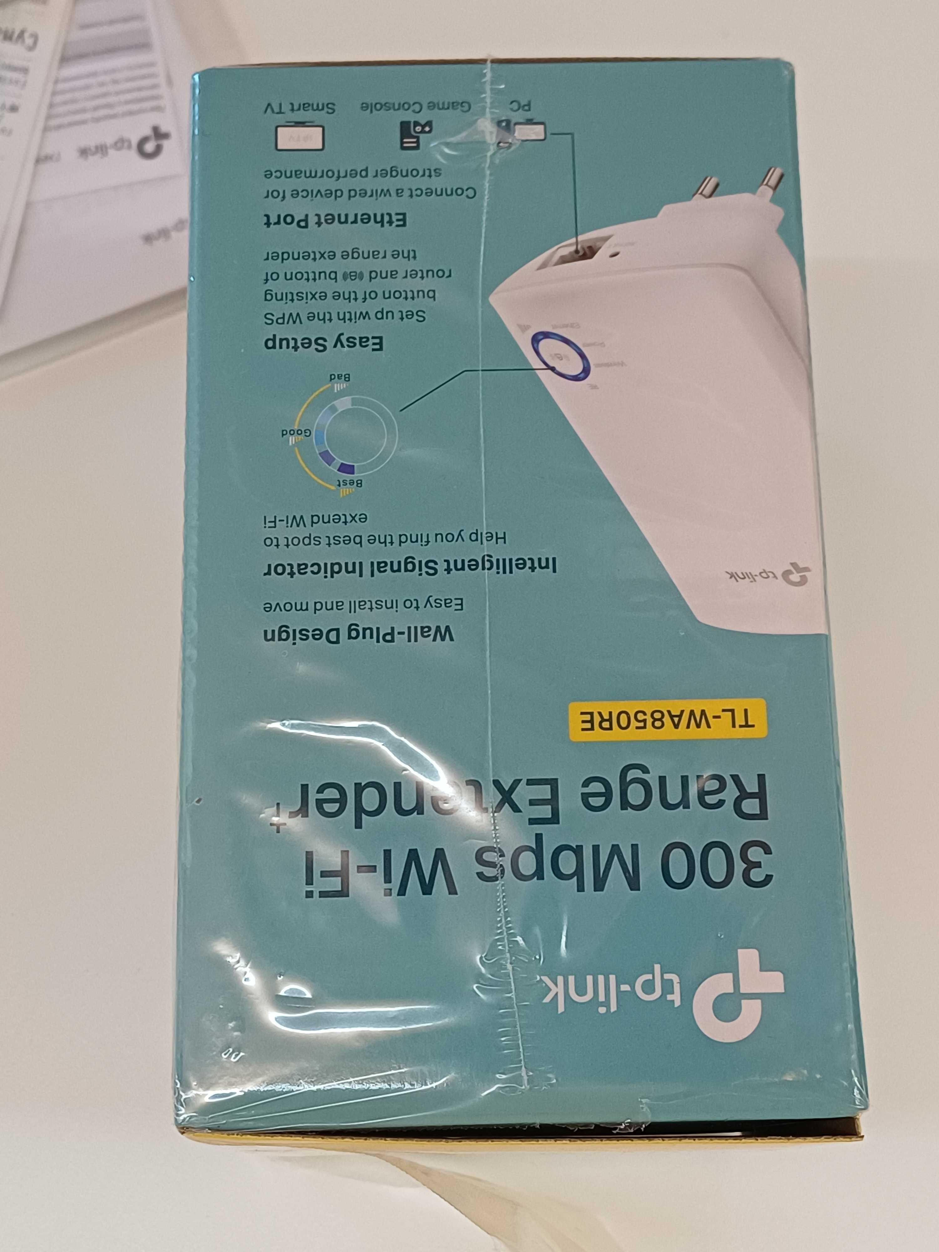 Ретранслятор Wi-Fi TP-LINK TL-WA850RE WiFi4 / 300Мбіт/с