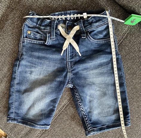 Spodenki szorty jeans h&m 116 bdb
