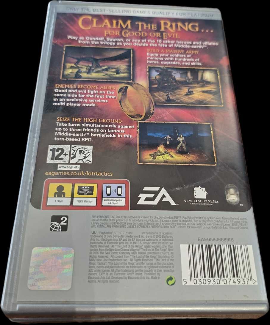 The Lord of the Rings: Tactics Sony PSP
