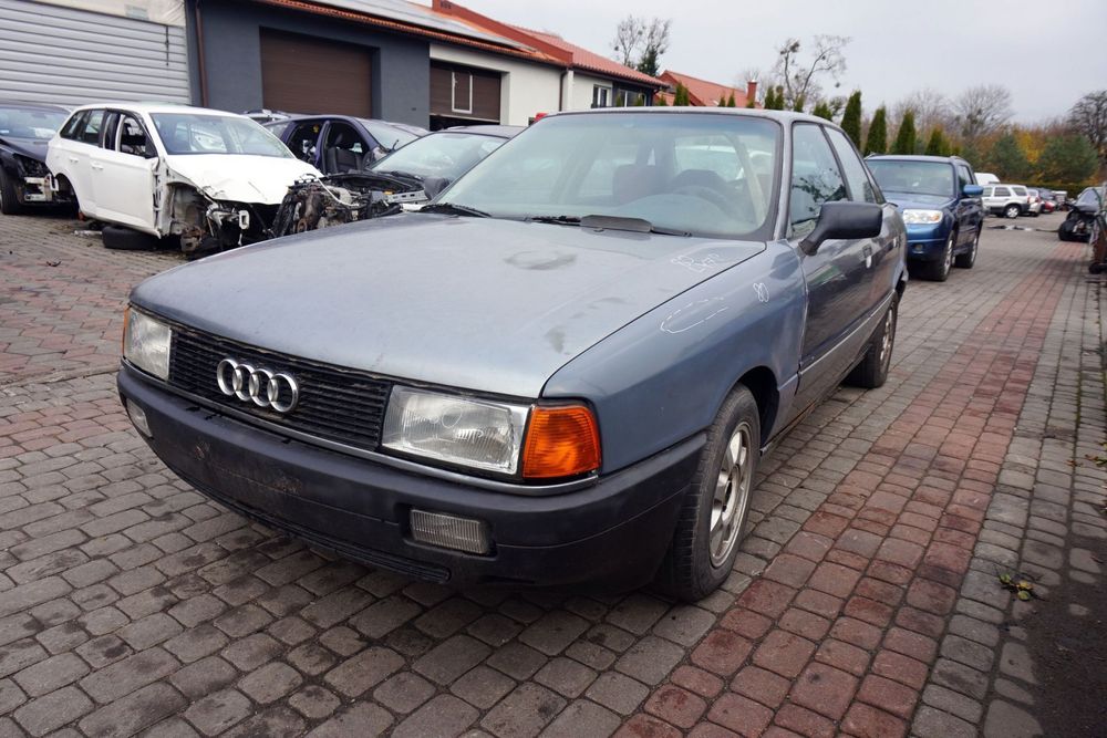 AUDI 80 B3 SEDAN 1991 LY7P 1.8 8V PM 90KM SZARY na części