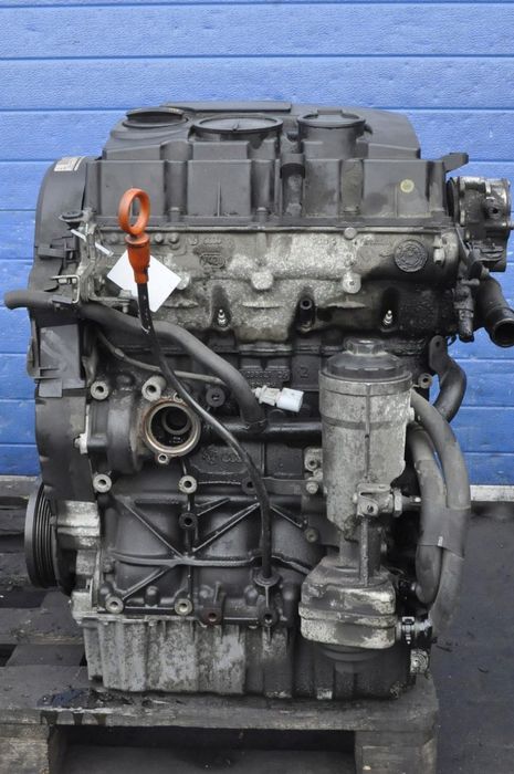 VW PASSAT B6 GOLF V TOURAN LEON II OCTAVIA 1.9 TDI 105KM SILNIK BLS 247tys