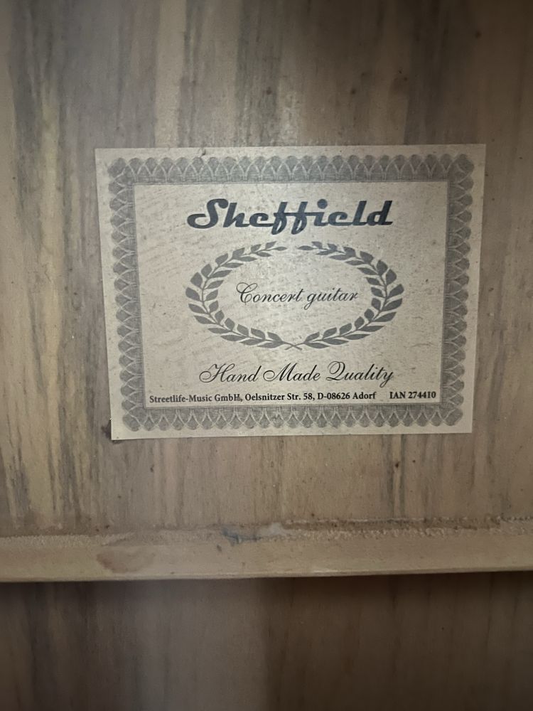 Gitara klasyczna Sheffield