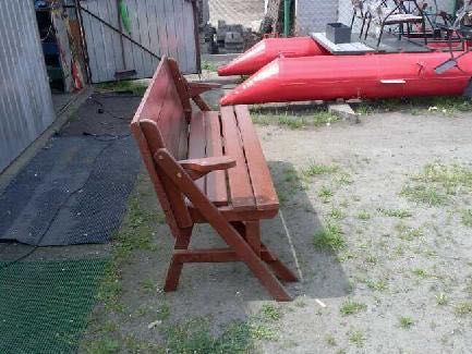 Ławka i stół ogrodowy dwa w jednym!!