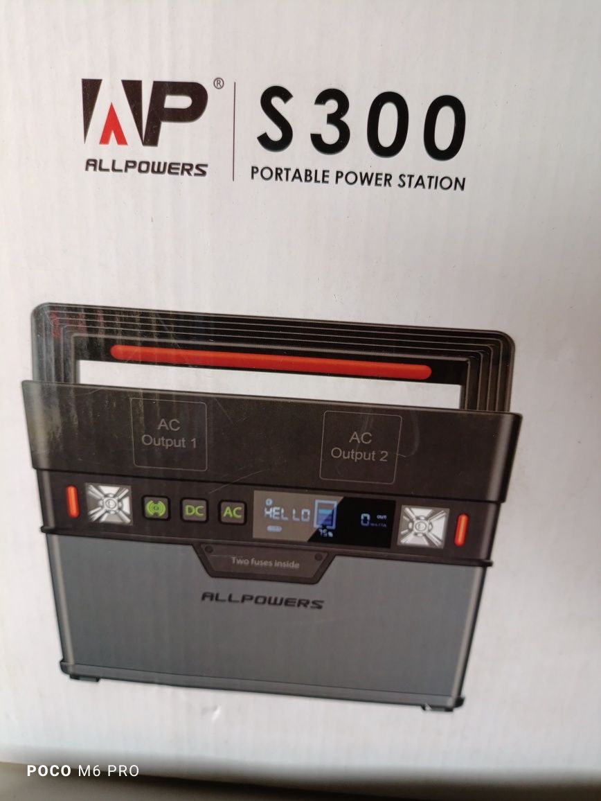 Stacja zasilania AllPowers 300w
