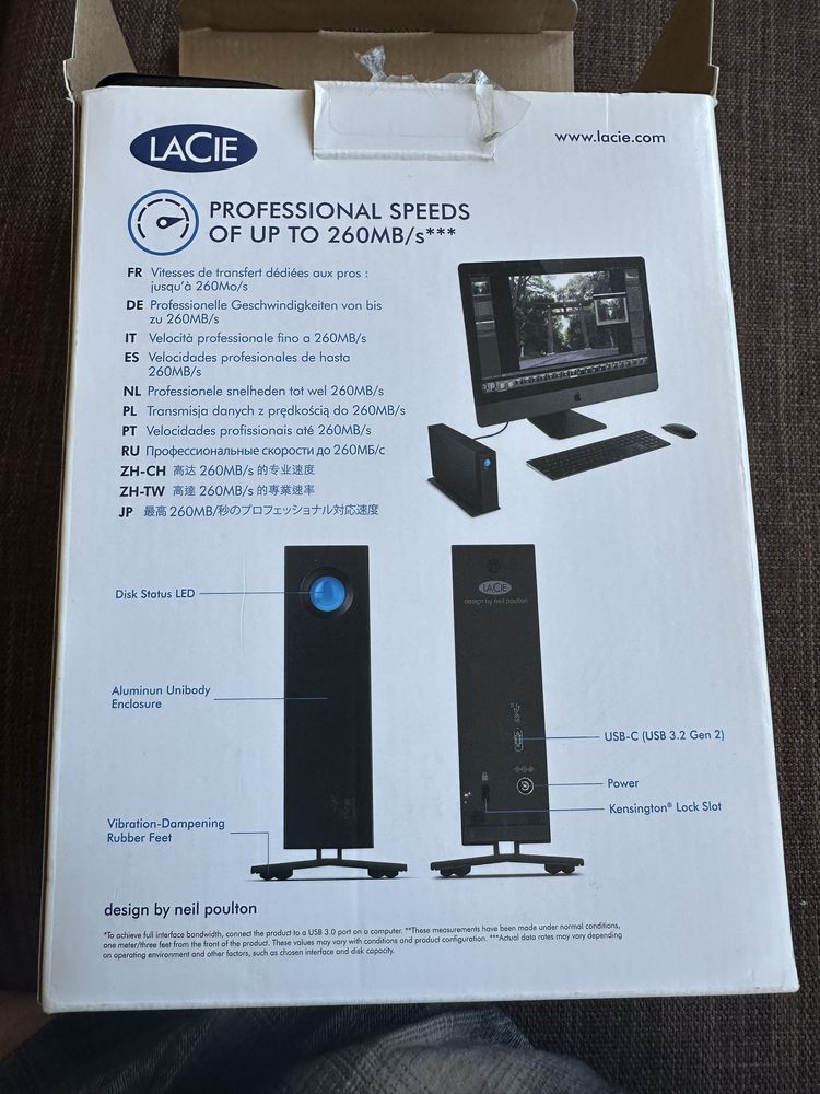 Жесткий диск LaCie d2 Professional 16 TB 3,5”