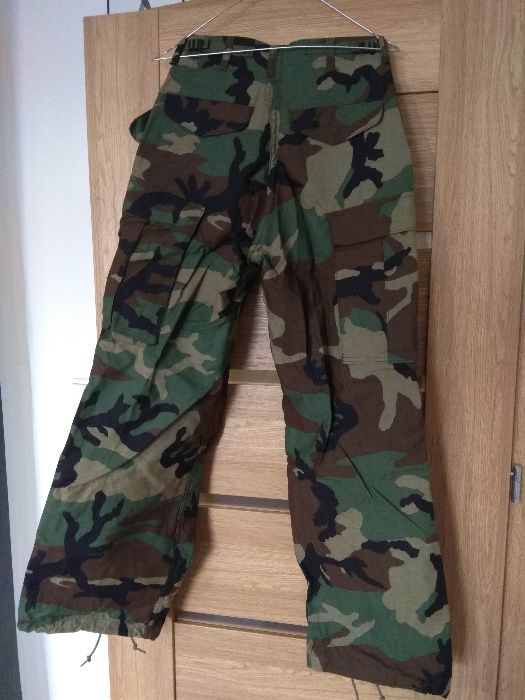 spodnie usarmy m65 woodland x-small-regular kontraktowe nowe
