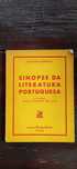 Livro Sinopse da Literatura Portuguesa de Joaquim Ferreira