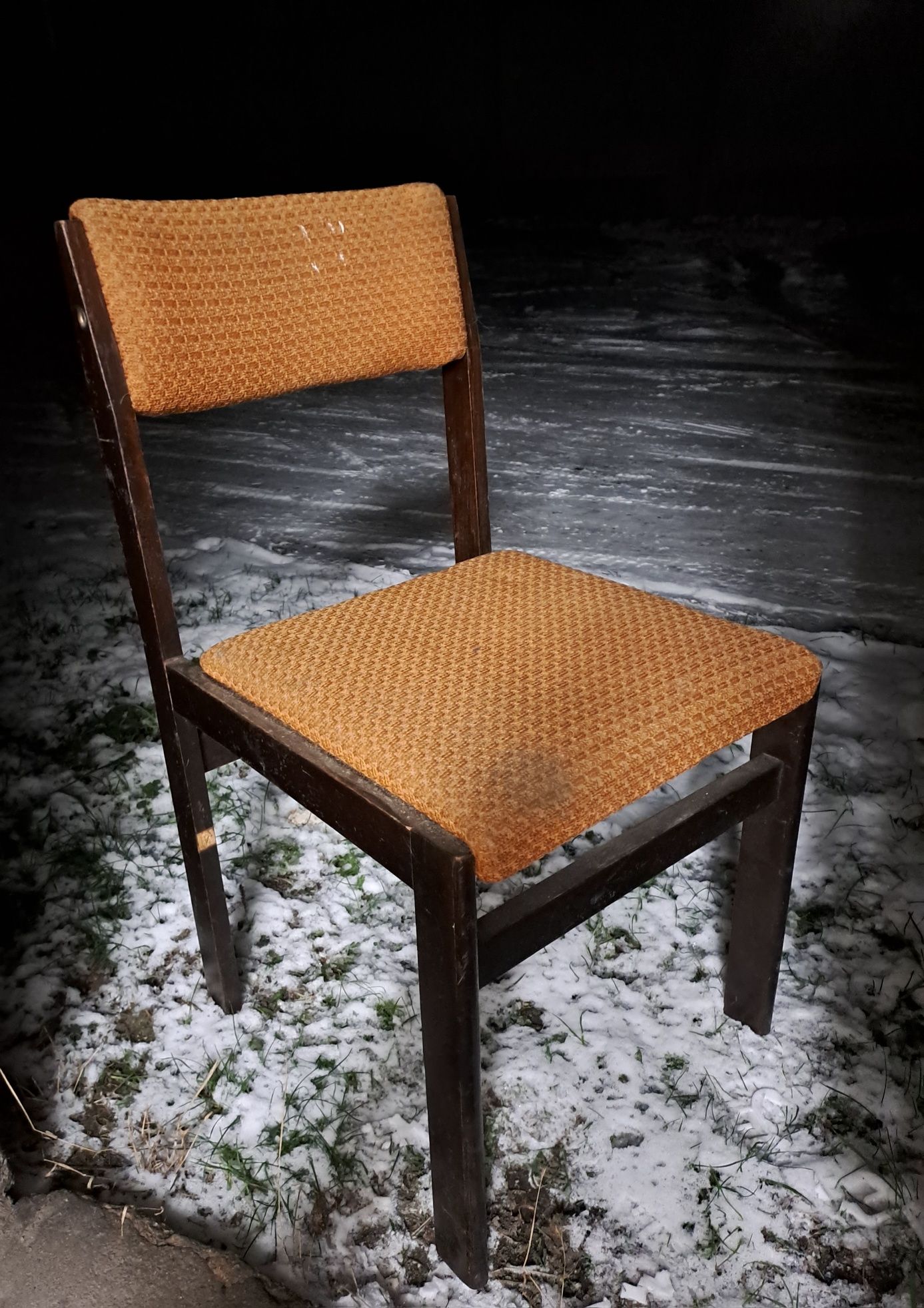 Stare Krzesła krzesło PRL vintage krzesła do renowacji