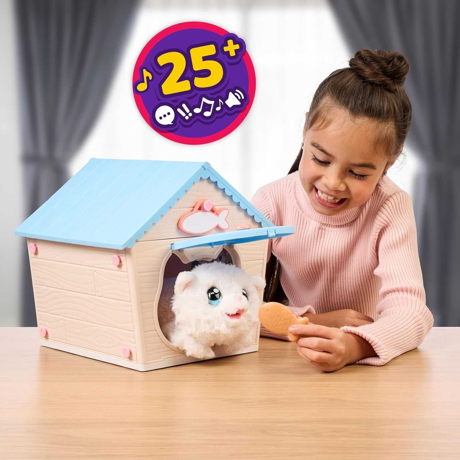 Little Live Pets інтерактивна іграшка Магічний будинок кошеня 26546