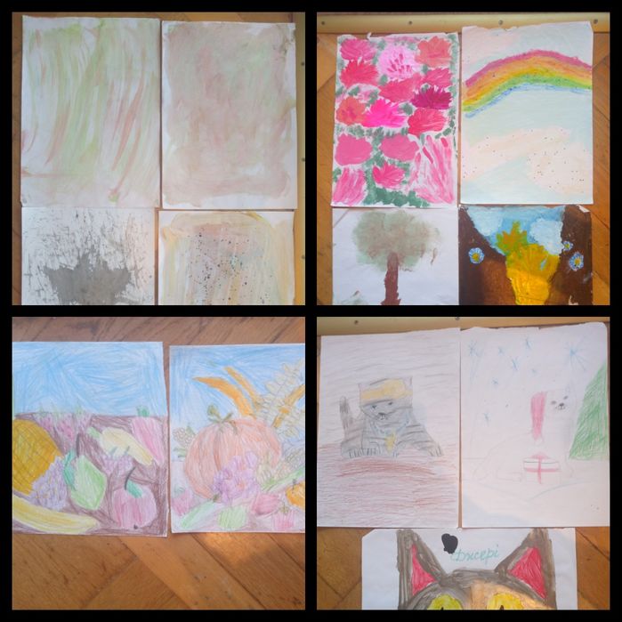 Малюнки які виконувала сама