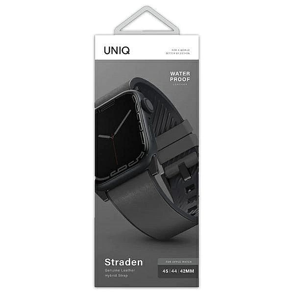 Pasek UNIQ Straden Leather Hybrid Strap na Apple Watch 1/2/3/4/5/6/7/8