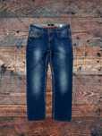 Vintage spodnie jeansowe Ferrari navy denim couture 34 M streetwear