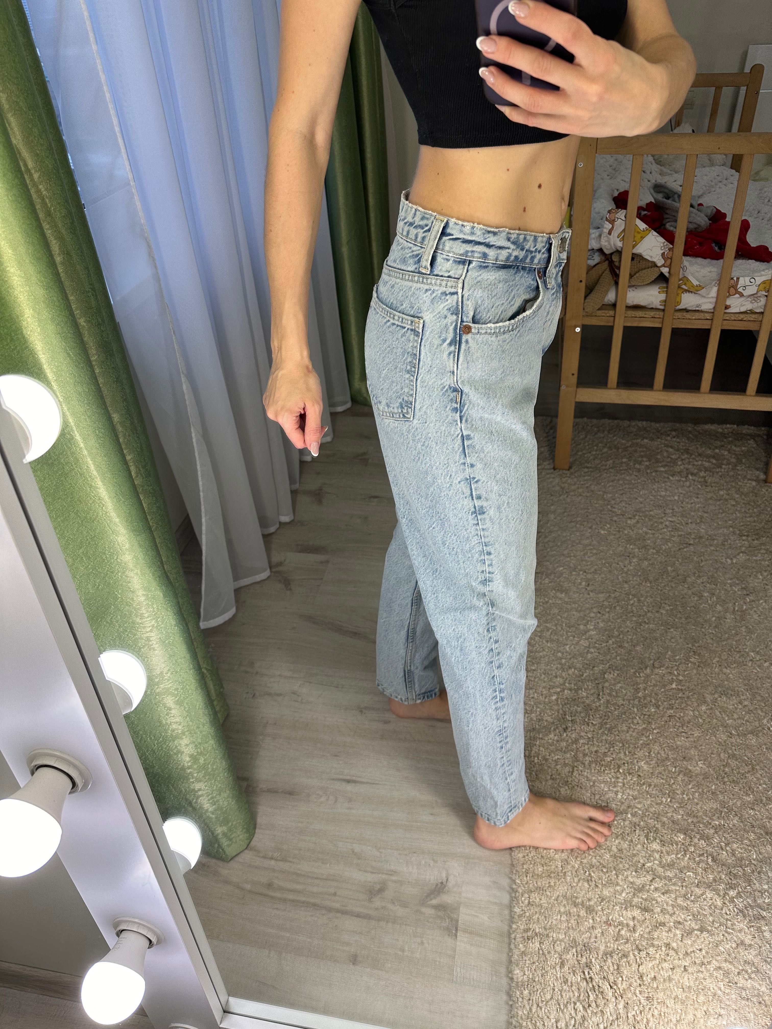 Джинси мом прямі Zara