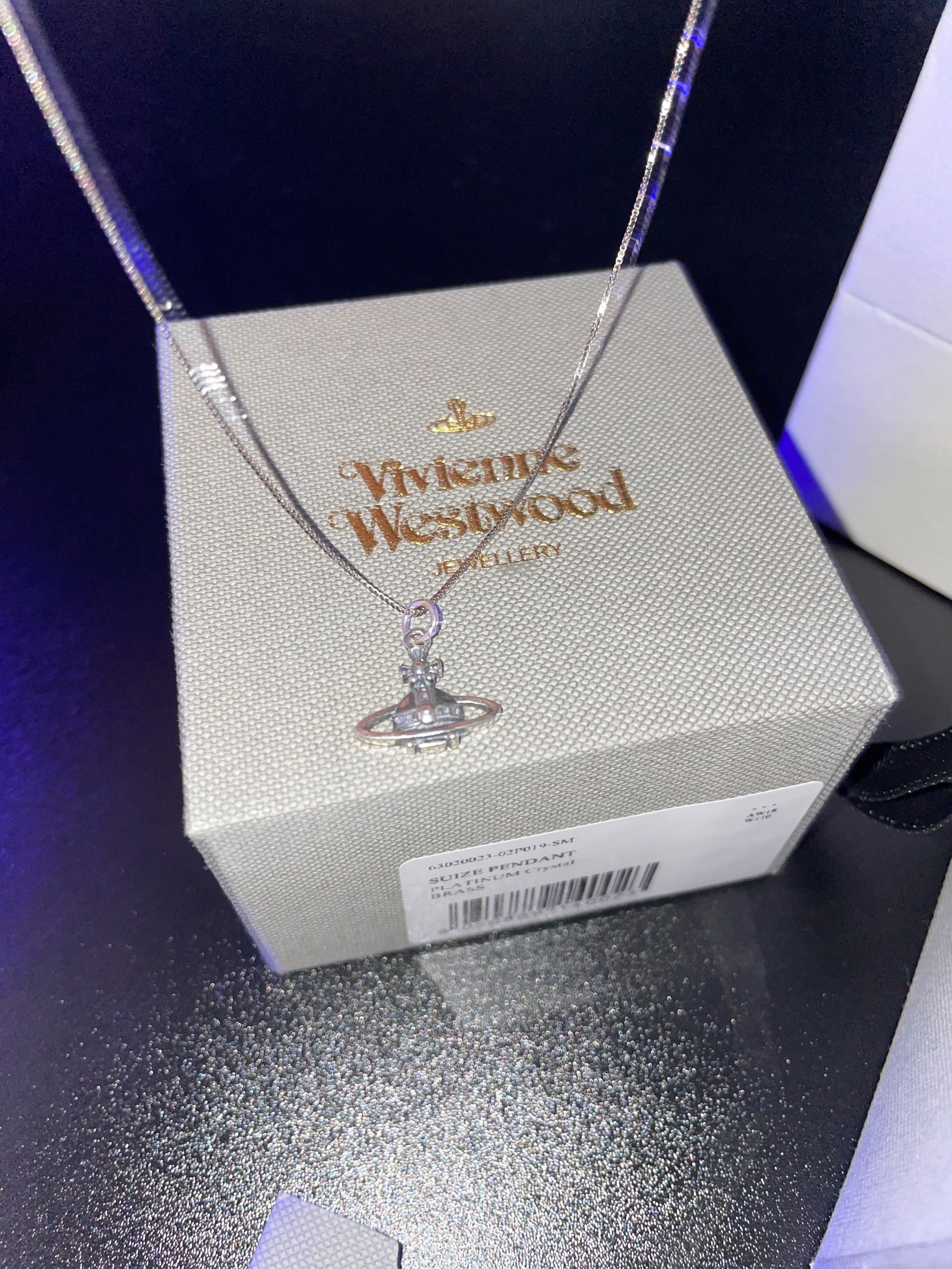 ОРИГІНАЛ Vivienne Westwood SUZIE pendant Подвеска Ожерелье сережки