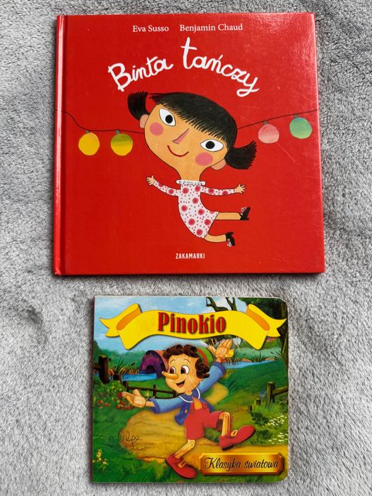 Książki dla dzieci Pinokio i Binta tańczy