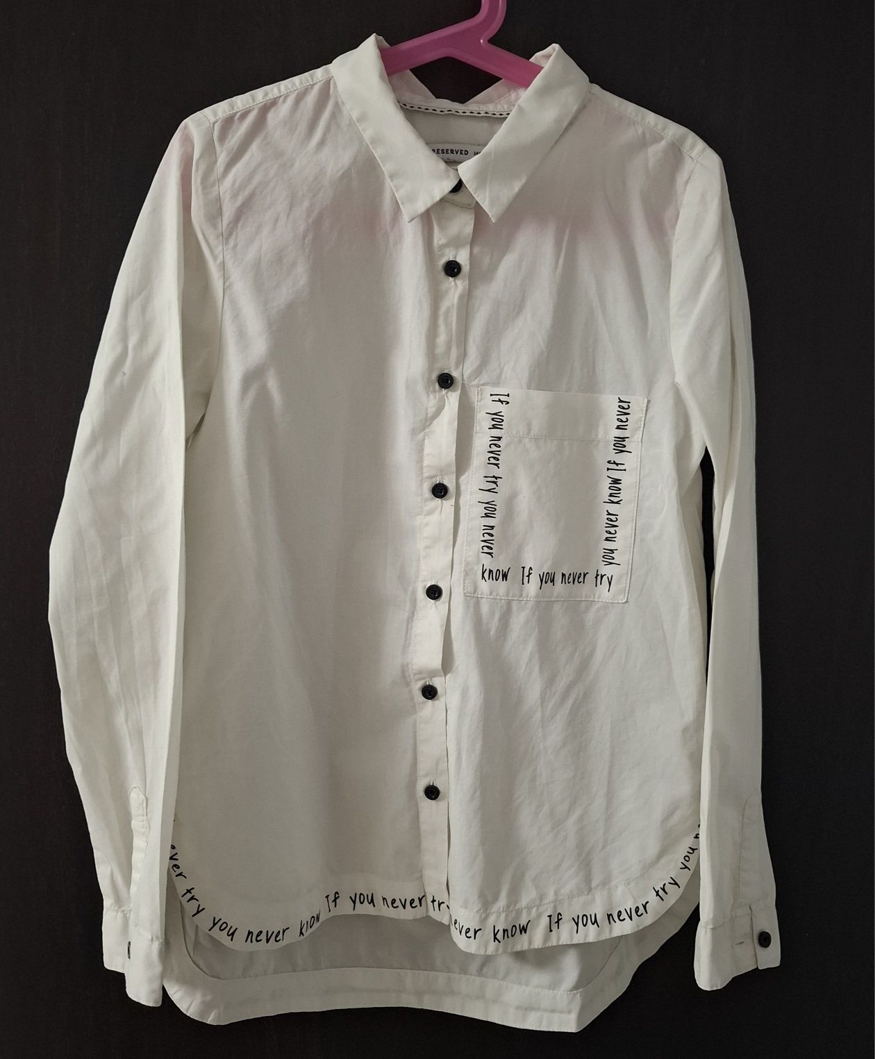 Koszule Reserved F&F r 140/146 zestaw