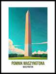 Plakat 40x55cm Pomnik Waszyngtona