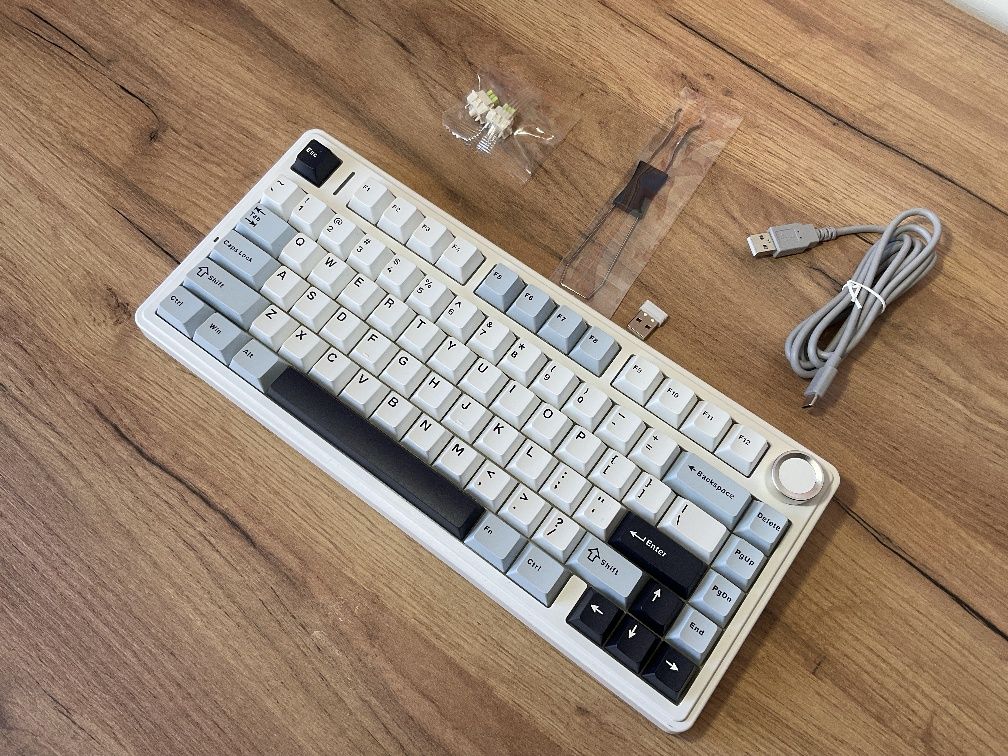 !! Нова Aula F75 !! Механічна Бездротова Клавіатура з RGB