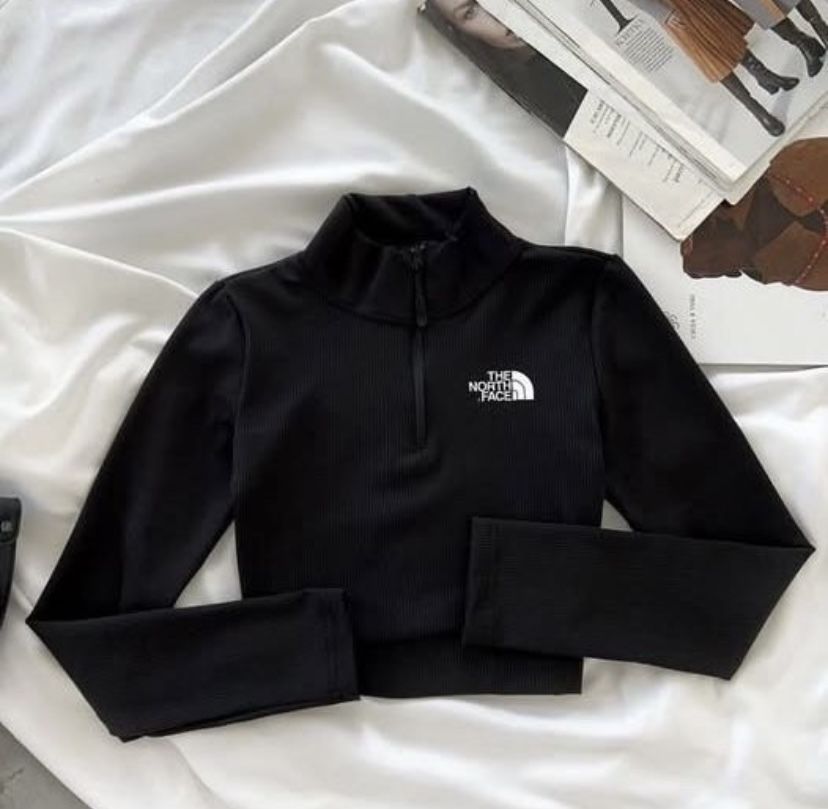 Кофтинка чорна жіноча від The north face