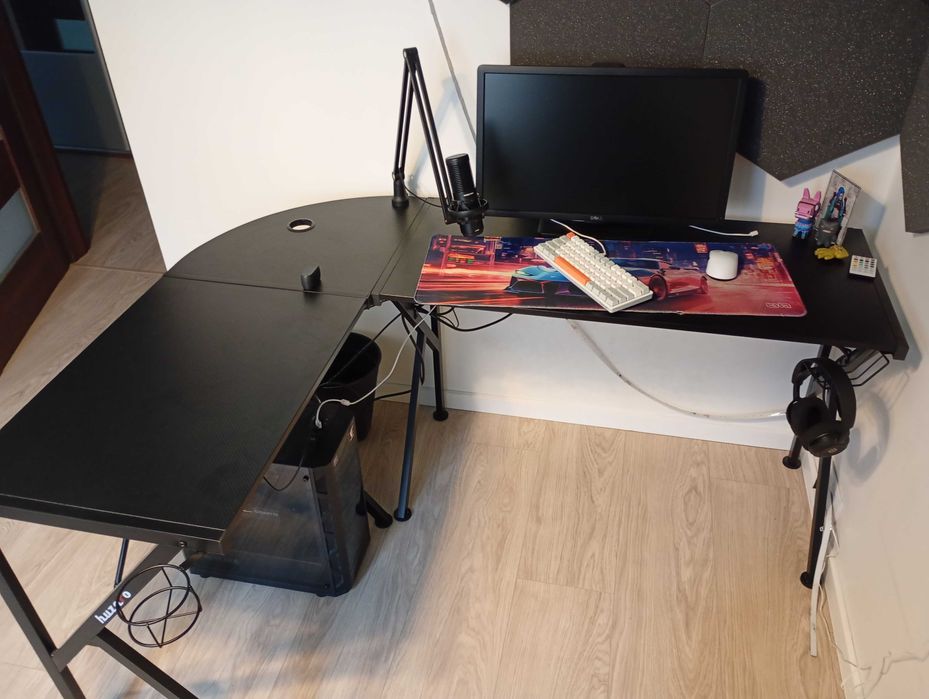 Biurko gamingowe Huzaro Hero 6.3 Black