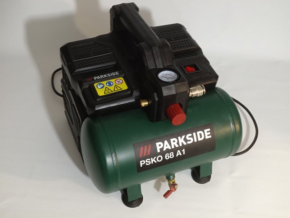 Kompresor bezolejowy 550W Parkside cichy
