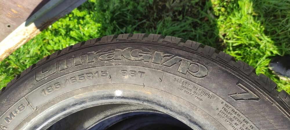 Opony zimowe 6mm 185/65/15 Goodyear 2N