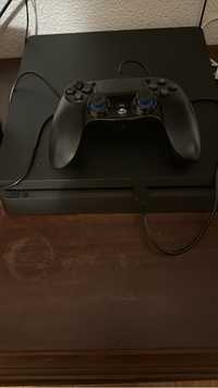 PlayStation 4 inteira com controle 3 jogos