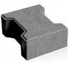 Behaton 8 cm szary kostka brukowa