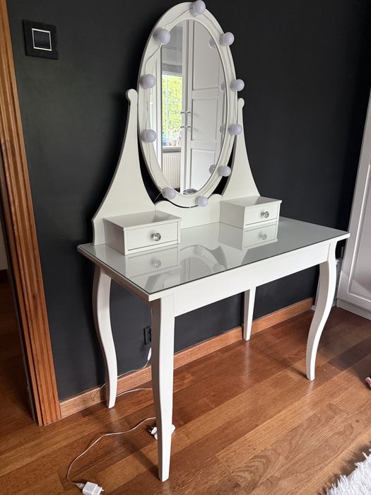 Toaletka ikea Hemnes - biała