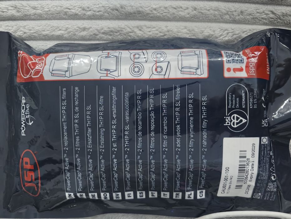 Filtry do JSP PowerCap Active Maska Pełnotwarzowa - 2 sztuki