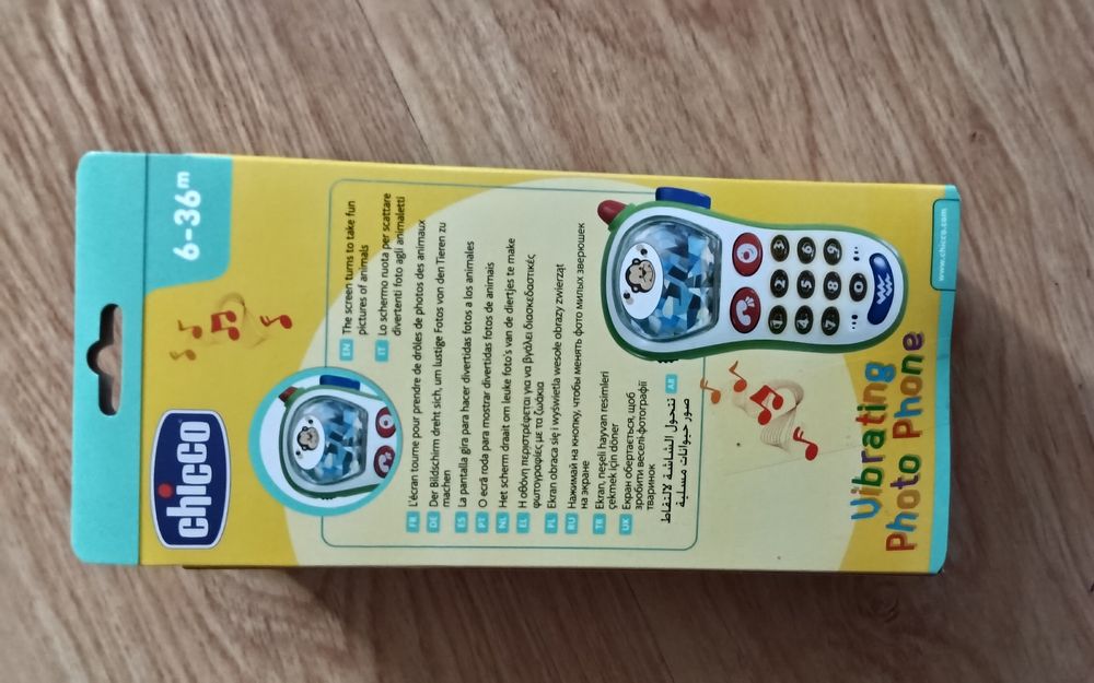 Nowy zabawkowy  telefon inteaktywny Uibrathing Photo Phone  do dzieci