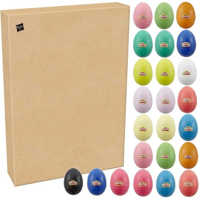 Play-Doh Ciastolina Hasbro – Zestaw Dinozaur / Jajka 24-pak