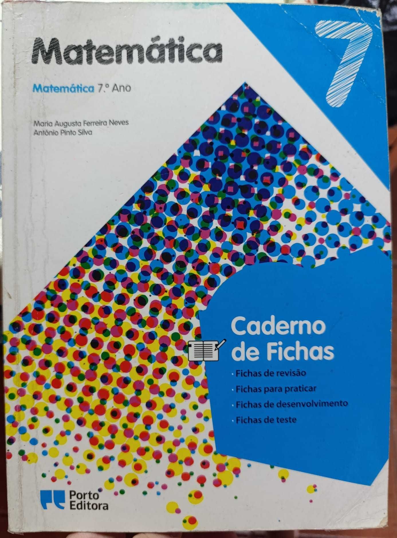 Manuais e caderno de fichas (7º)
